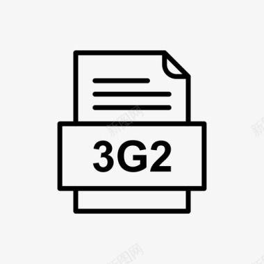 3g2文件文件图标文件类型格式图标