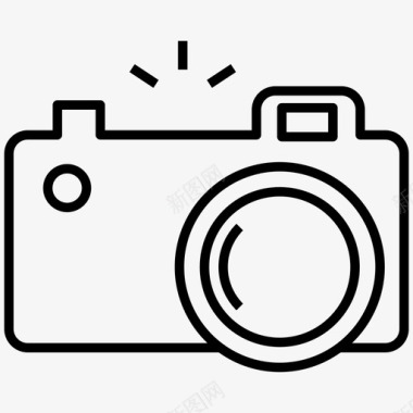 相机摄像机摄影图标图标