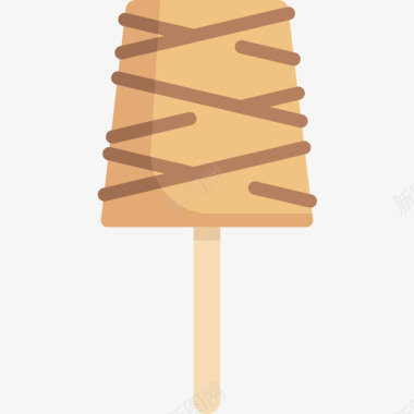 冰棒冰淇淋店12公寓图标图标