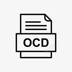 OCDocd文件文件图标文件类型格式高清图片