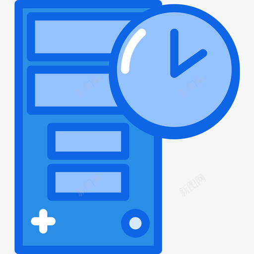 Pctech16蓝色图标svg_新图网 https://ixintu.com Pc tech 蓝色