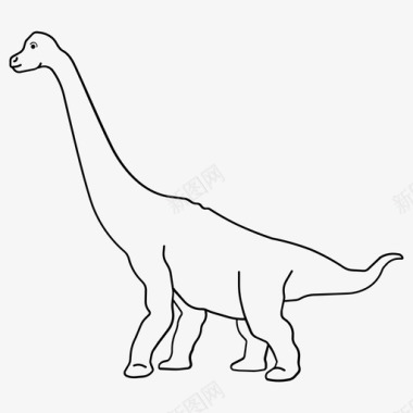 恐龙动物地球图标图标