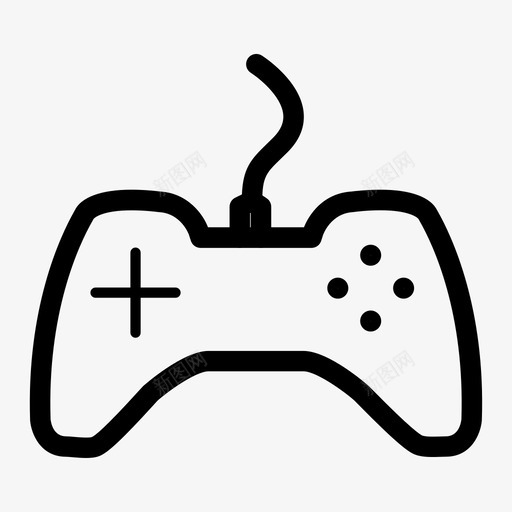 游戏板游戏视频游戏图标svg_新图网 https://ixintu.com 控制器 游戏 视频