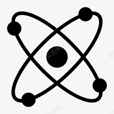 原子电子分子图标图标