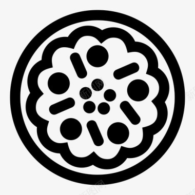 披萨奶酪美味图标图标