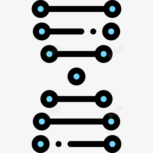 Adn生物工程14线性颜色图标svg_新图网 https://ixintu.com Adn 生物工程 线性 颜色