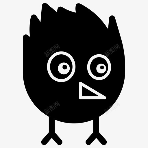 鸟表情符号愤怒的小鸟表情符号图标svg_新图网 https://ixintu.com 情感 愤怒的小鸟 表情符号 表情符号矢量图标 鸟表情符号