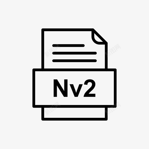 nv2文件文档图标文件类型格式svg_新图网 https://ixintu.com 41个 nv2 图标 文件 文档 格式 类型