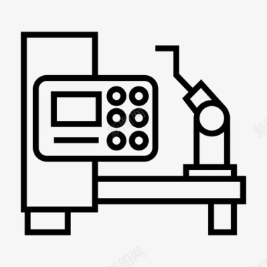 机器设备工厂图标图标