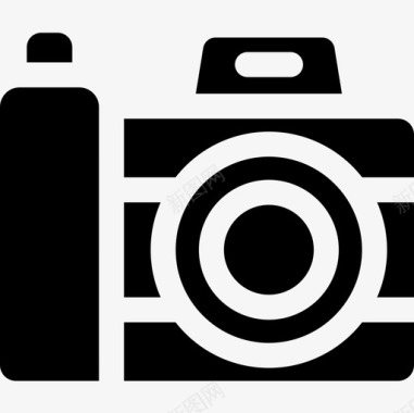 照相机摄影50填充图标图标