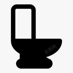 卫生洁具卫生间浴室壁橱图标高清图片