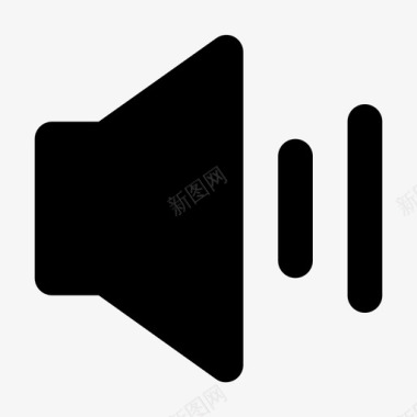 扬声器应用程序声音图标图标