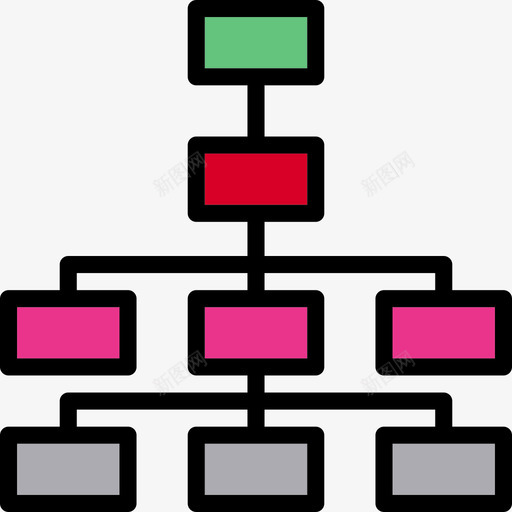 工作流程图表10线性颜色图标svg_新图网 https://ixintu.com 图表10 工作流程 线性颜色