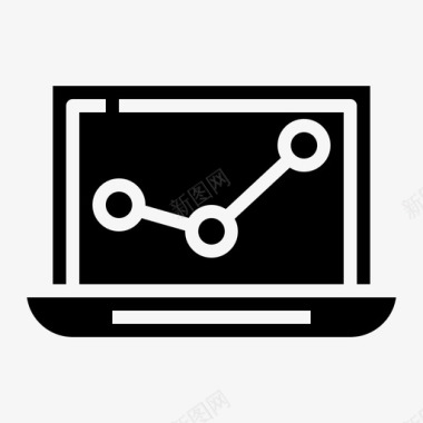 分析业务图表图标图标