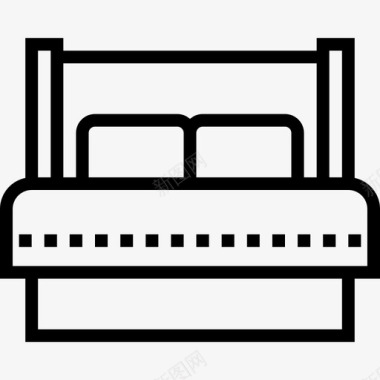 床家具106直线型图标图标