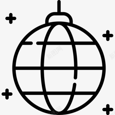 镜像球事件22直线图标图标