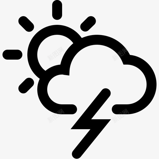 thunderstorm-day-1svg_新图网 https://ixintu.com thunderstorm-day-1