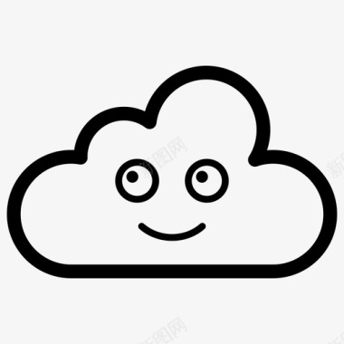 云面云表情标签图标图标