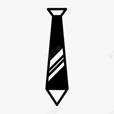 领带衣服正式图标图标