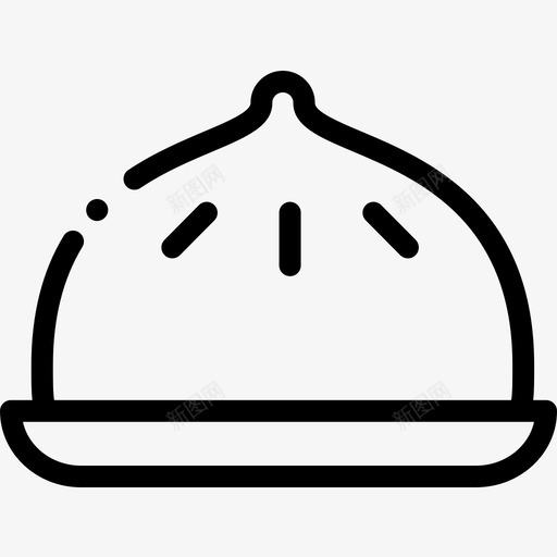 肉包子面包店93直系图标svg_新图网 https://ixintu.com 直系 肉包子 面包店93