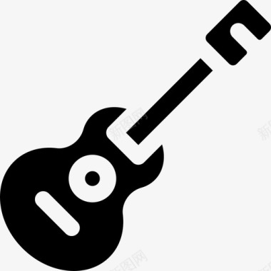吉他音乐94填充图标图标