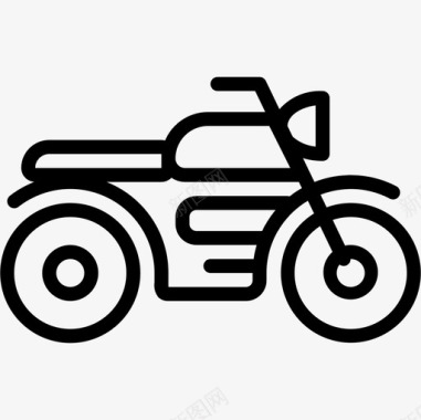 摩托车运输97直线型图标图标