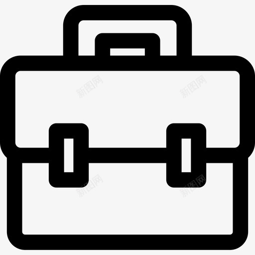 行李箱物流84直线型图标svg_新图网 https://ixintu.com 物流84 直线型 行李箱