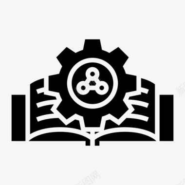 机器学习人工智能图标图标