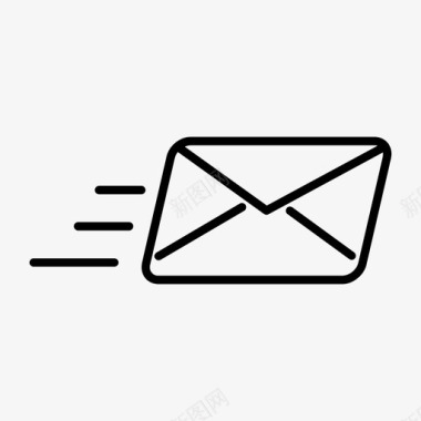 发送电子邮件信封图标图标