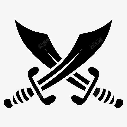 剑战斗骑士图标svg_新图网 https://ixintu.com 剑 战斗 武器 运动 骑士