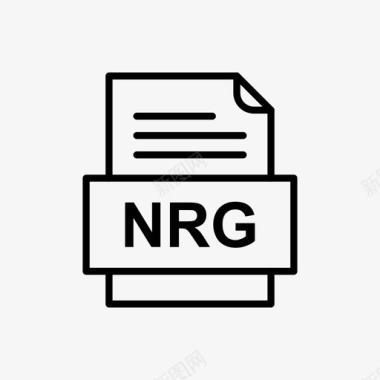 nrg文件文件图标文件类型格式图标