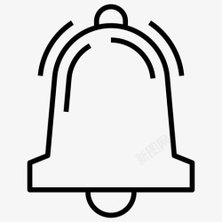通知叮当声铃声警报叮当声图标高清图片