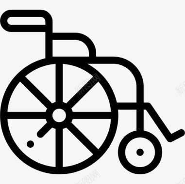轮椅残疾人直系亲属图标图标