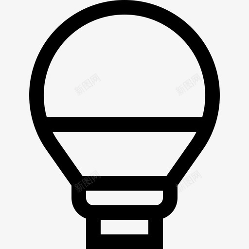 灯泡可持续能源23线性图标svg_新图网 https://ixintu.com 持续 灯泡 线性 能源