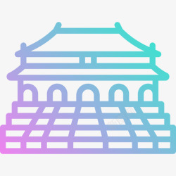 北京梯度中国北京59梯度图标高清图片
