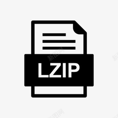lzip文件文件图标文件类型格式图标