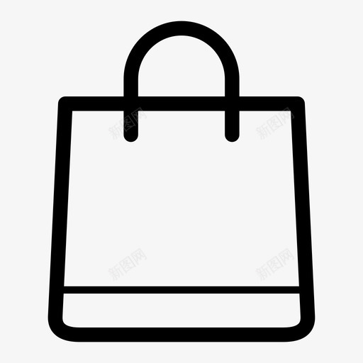 购物袋购物中心商店图标svg_新图网 https://ixintu.com 商店 手推车 购物 购物中心 购物袋