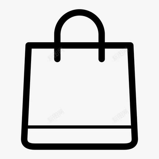 购物袋购物中心商店图标svg_新图网 https://ixintu.com 商店 手推车 购物 购物中心 购物袋