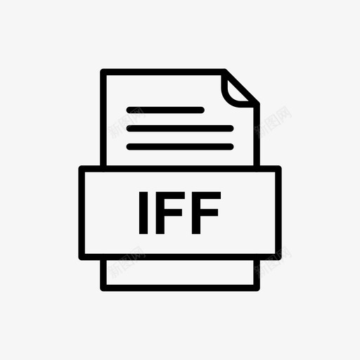 iff文件文件图标文件类型格式svg_新图网 https://ixintu.com 41种 iff 图标 文件 格式 类型