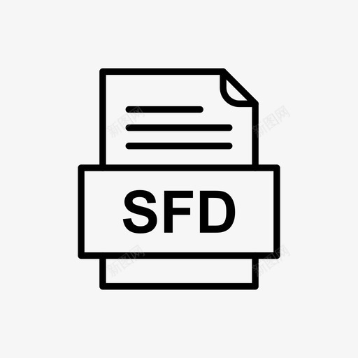 sfd文件文档图标文件类型格式svg_新图网 https://ixintu.com 41种 sfd 图标 文件 文档 格式 类型