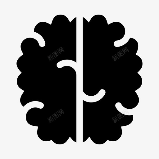 大脑头脑思考图标svg_新图网 https://ixintu.com 大脑 头脑 思考