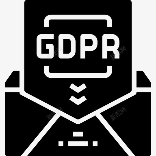 邮件gdpr25填充图标svg_新图网 https://ixintu.com gdpr25 填充 邮件