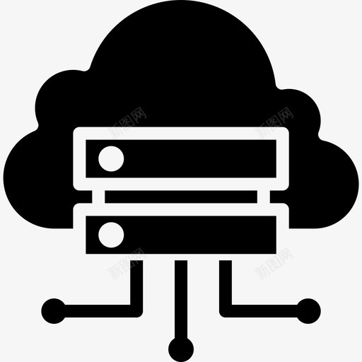 云计算计算机数据存储2固态图标svg_新图网 https://ixintu.com 云计算 固态 计算机数据存储2