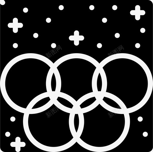 奥运会冬季运动26填充图标svg_新图网 https://ixintu.com 冬季运动 填充 奥运会
