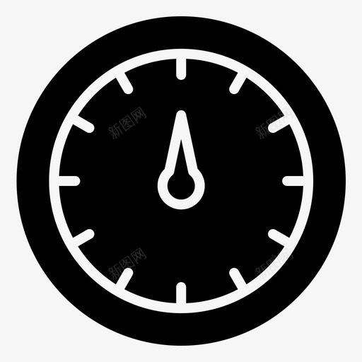 时间货物时钟图标svg_新图网 https://ixintu.com 仪表 固体 时钟 时间 货物 货物运输