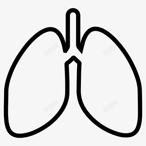 呼吸系统svg_新图网 https://ixintu.com 呼吸系统