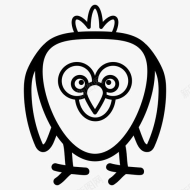 愤怒的小鸟表情符号情绪图标图标