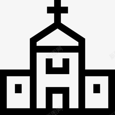 教堂葬礼9直系图标图标
