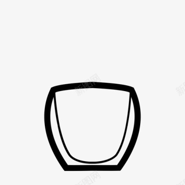 小双杯咖啡咖啡杯图标图标