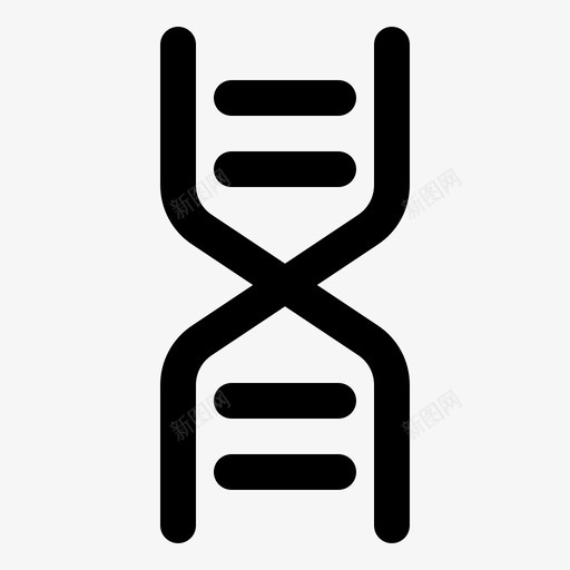dna染色体遗传图标svg_新图网 https://ixintu.com dna 分子 染色体 螺旋 遗传
